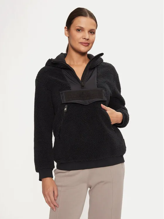 Napapijri Fleece · Μαύρο · Relaxed Fit