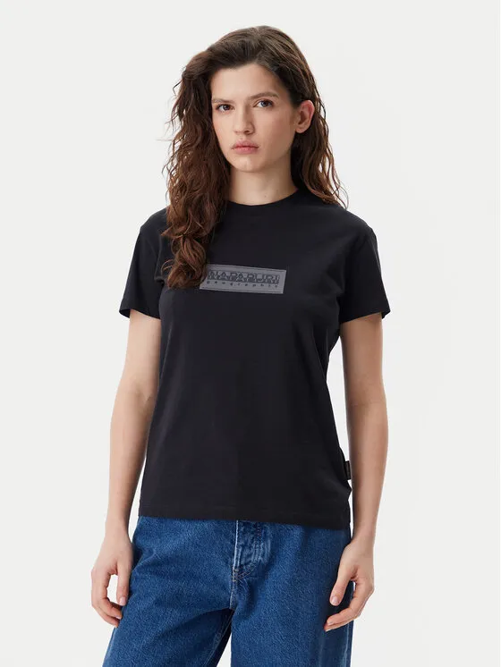 Napapijri T-Shirt · Μαύρο