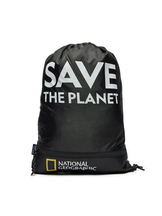 National Geographic Σακίδιο πλάτης πουγκί · Μαύρο