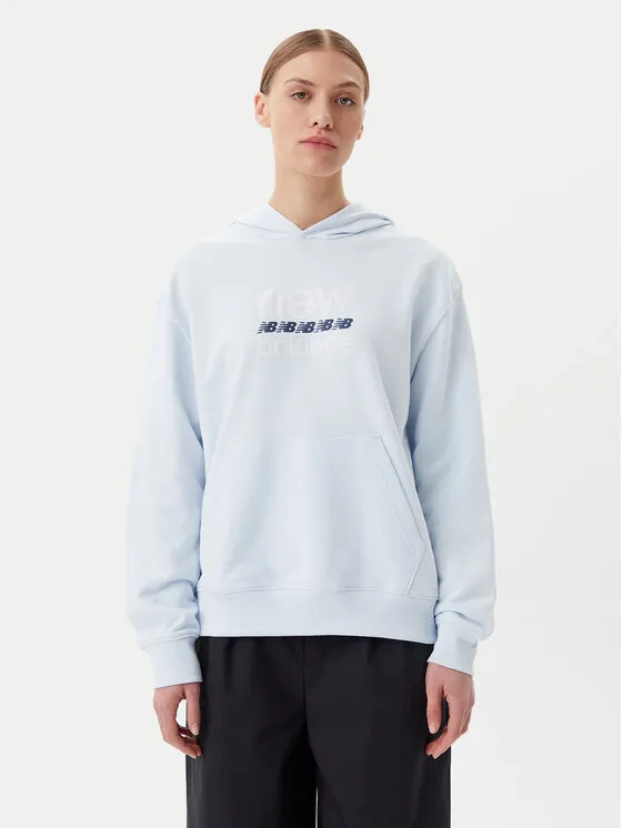 New Balance Μπλούζα · Μπλε · Relaxed Fit
