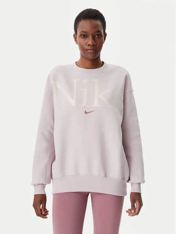 Nike Μπλούζα · Ροζ · Oversize