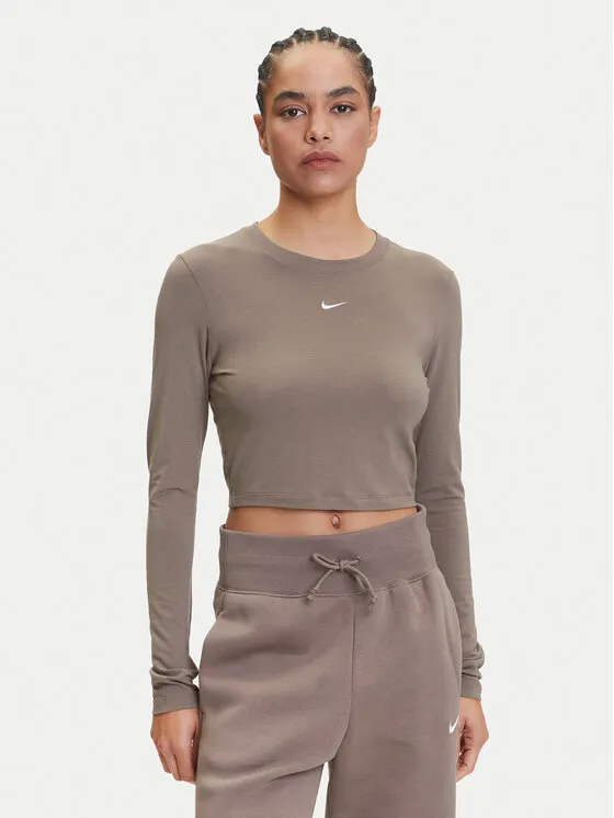 Nike Μπλουζάκι · Καφέ