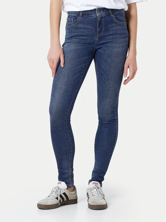 Noisy May Τζιν · Σκούρο μπλε · Skinny Fit