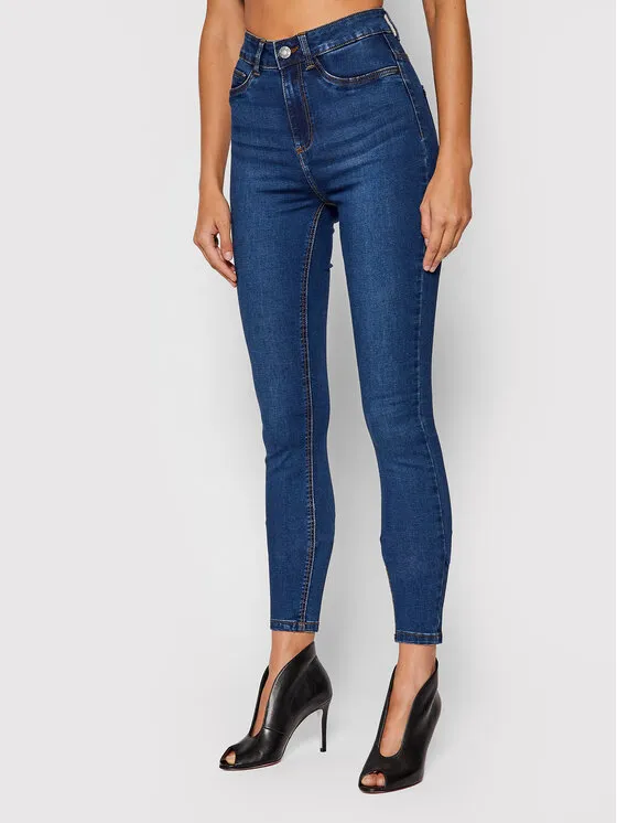 Noisy May Τζιν · Σκούρο μπλε · Skinny Fit