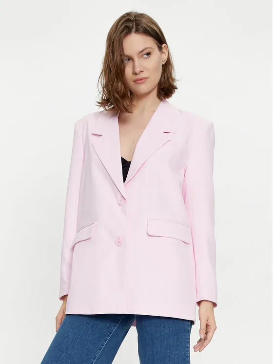 Σακάκι · Ροζ · Oversize