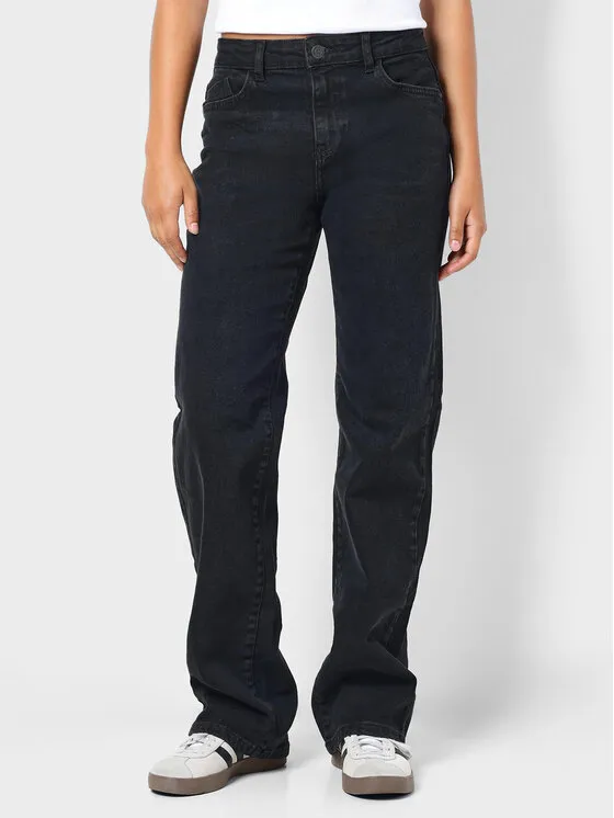 Noisy May Τζιν · Μαύρο · Regular Fit