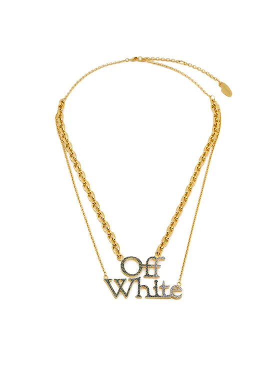 Off-White Κολιέ · Χρυσό · Μέταλλο