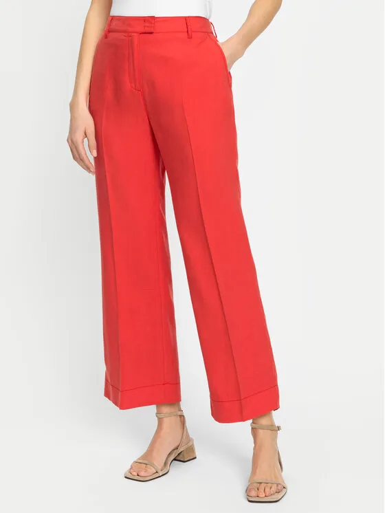 Olsen Παντελόνι υφασμάτινο · Κόκκινο · Regular Fit
