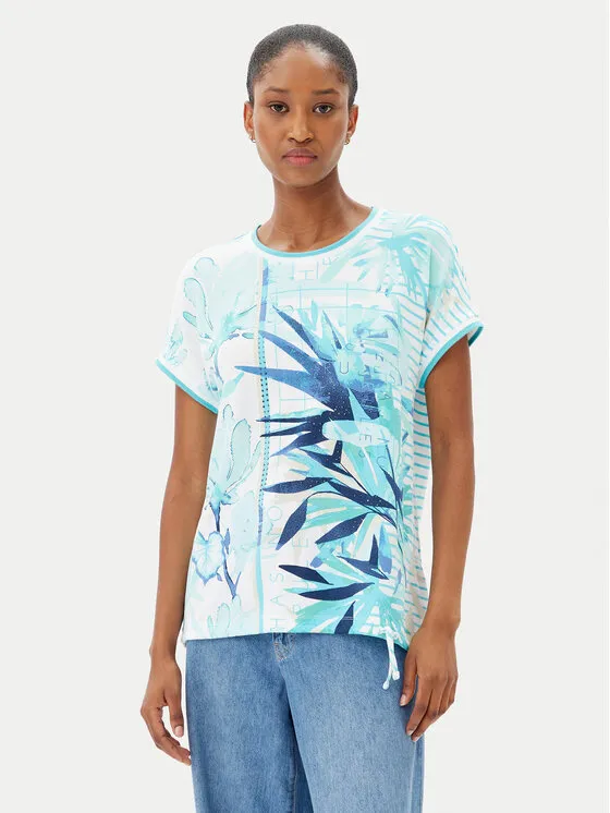Olsen T-Shirt · Μπλε