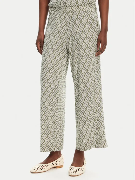 Olsen Παντελόνι υφασμάτινο · Πράσινο · Relaxed Fit