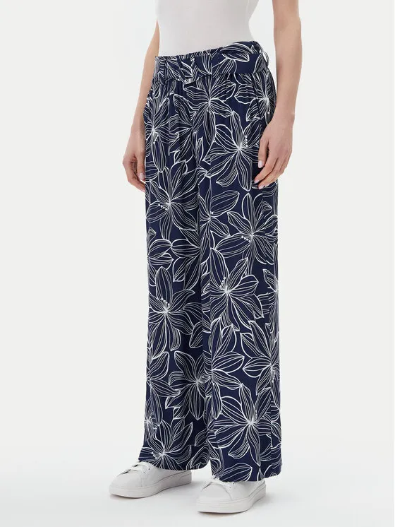 Olsen Παντελόνι υφασμάτινο · Σκούρο μπλε · Relaxed Fit
