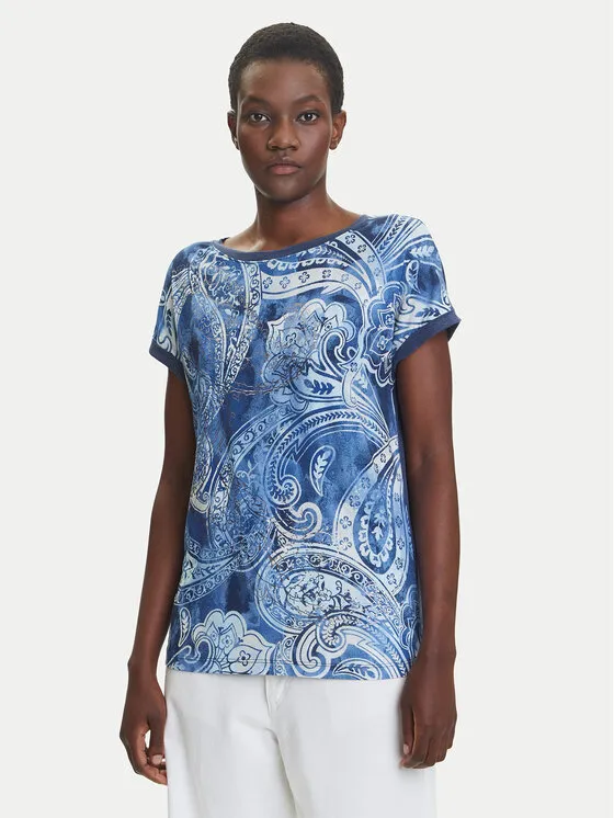 Olsen T-Shirt · Μπλε