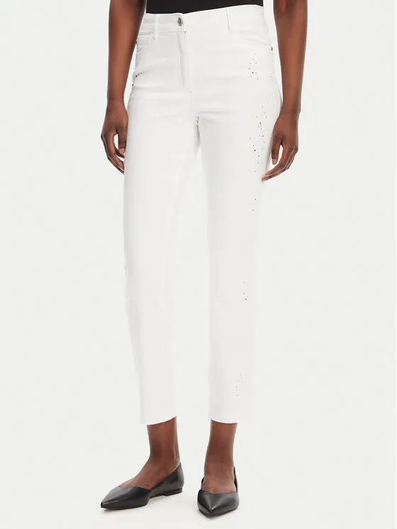 Olsen Τζιν · Λευκό · Slim Fit