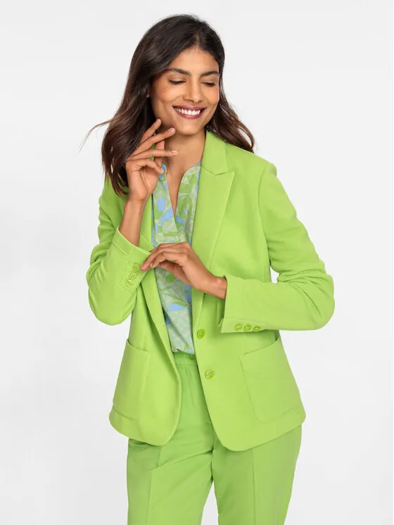 Olsen Σακάκι · Πράσινο · Regular Fit