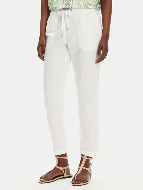 Olsen Παντελόνι υφασμάτινο · Λευκό · Regular Fit