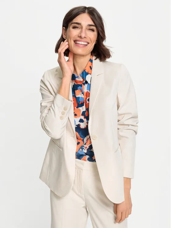 Olsen Σακάκι · Εκρού · Regular Fit