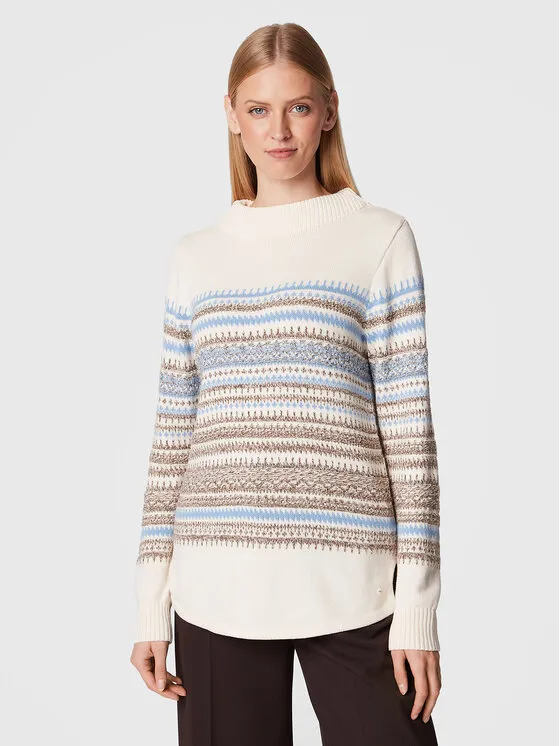 Olsen Πουλόβερ · Μπεζ · Regular Fit