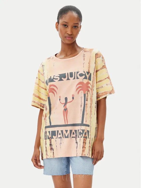 One Teaspoon T-Shirt · Πορτοκαλί