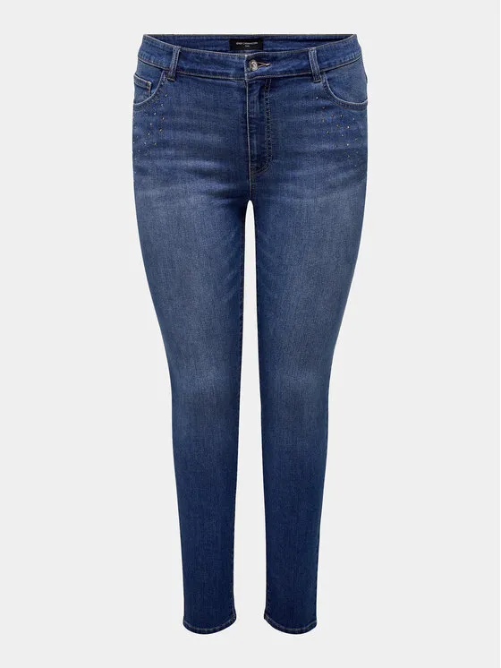 ONLY Carmakoma Τζιν · Μπλε · Skinny Fit
