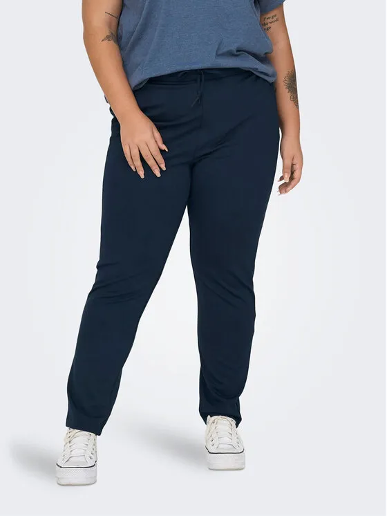 ONLY Carmakoma Παντελόνι υφασμάτινο · Μπλε · Regular Fit