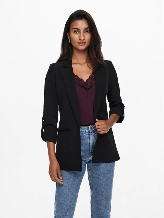 Σακάκι · Μαύρο · Regular Fit