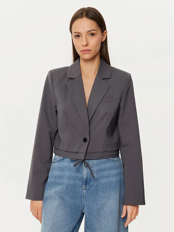 Σακάκι · Γκρι · Relaxed Fit
