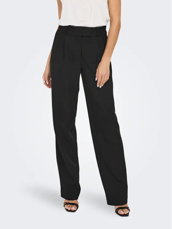 Παντελόνι υφασμάτινο · Μαύρο · Regular Fit