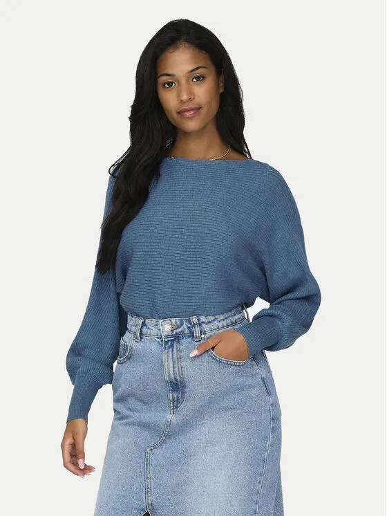 Πουλόβερ · Μπλε · Relaxed Fit