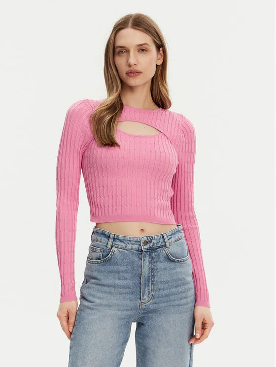 Πουλόβερ · Ροζ · Regular Fit