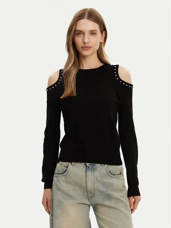 Πουλόβερ · Μαύρο · Regular Fit