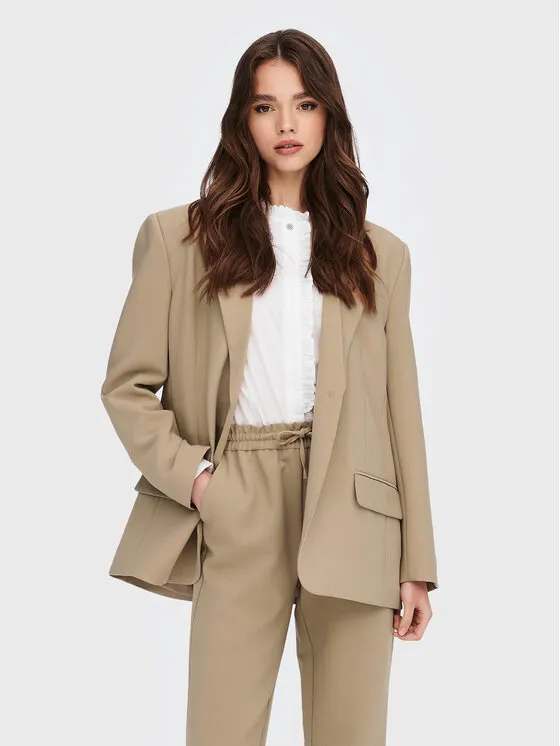 Σακάκι · Μπεζ · Regular Fit