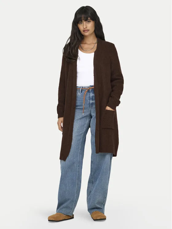 Ζακέτα · Καφέ · Regular Fit