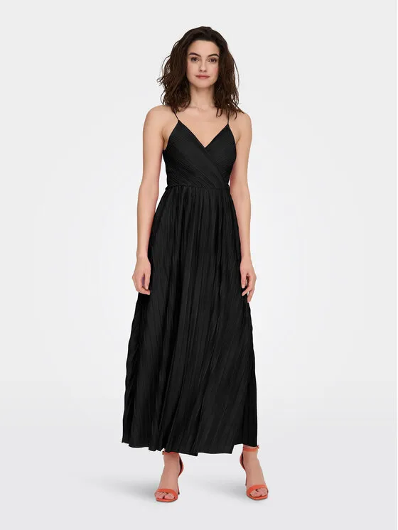 Φόρεμα βραδινό · Μαύρο · Maxi