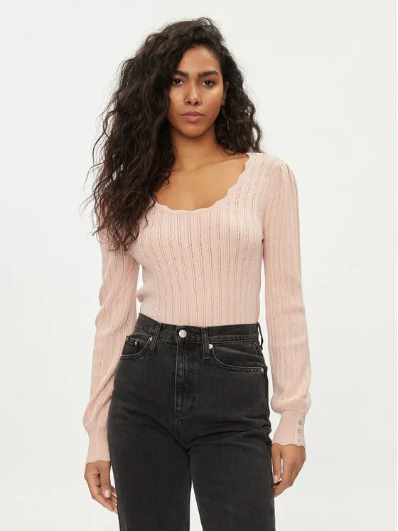 Πουλόβερ · Ροζ · Regular Fit