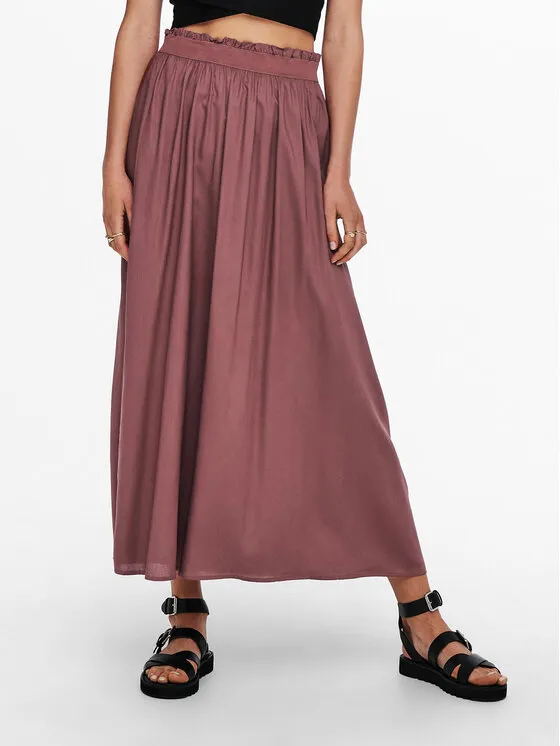 Φούστα maxi · Ροζ · Maxi