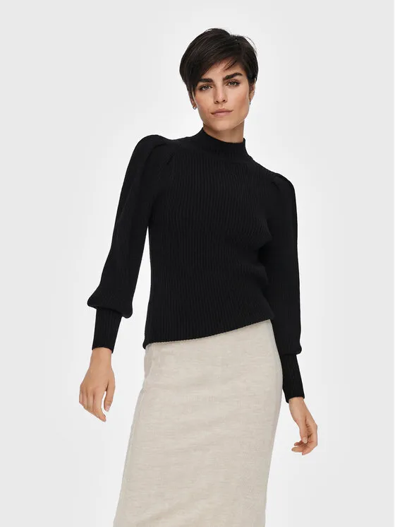 Πουλόβερ · Μαύρο · Regular Fit