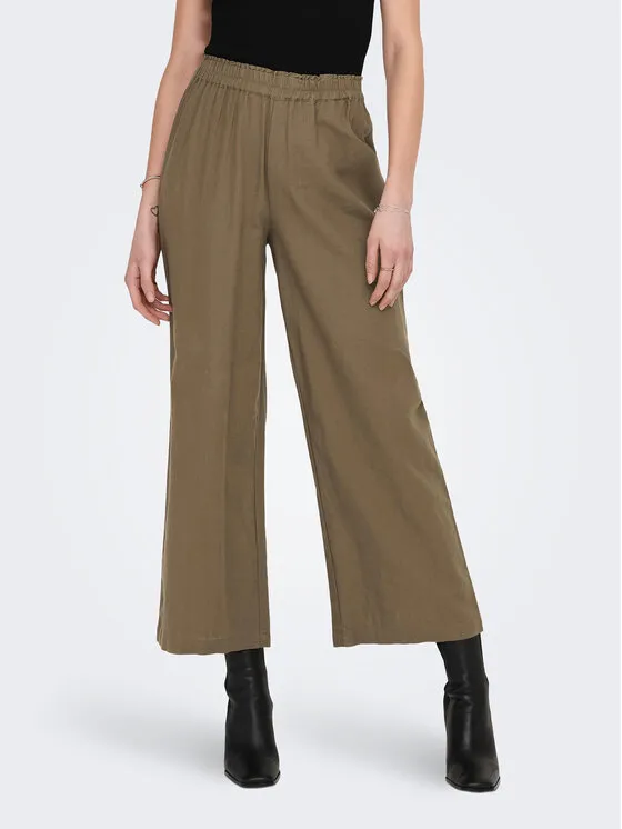 Παντελόνι υφασμάτινο · Καφέ · Regular Fit