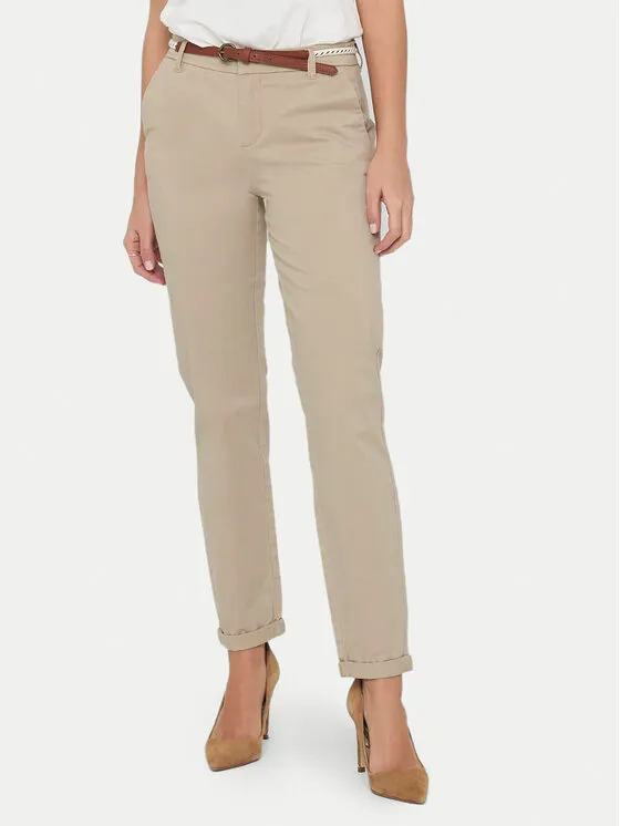 Παντελόνι υφασμάτινο · Μπεζ · Regular Fit
