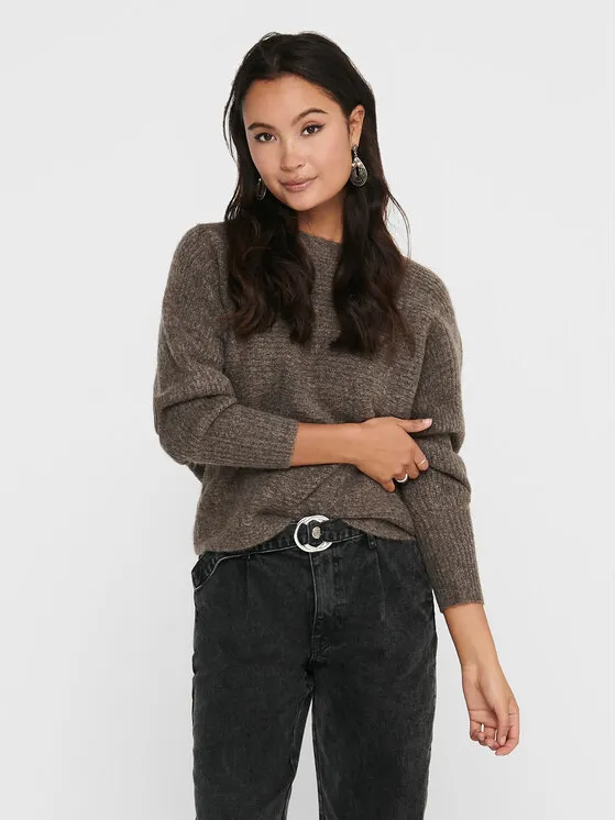 Πουλόβερ · Καφέ · Regular Fit