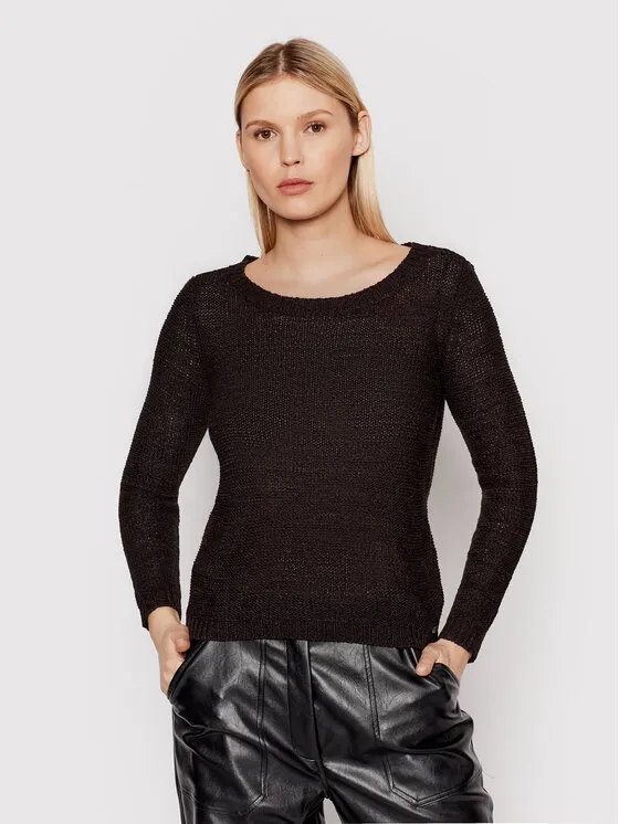 Πουλόβερ · Μαύρο · Regular Fit