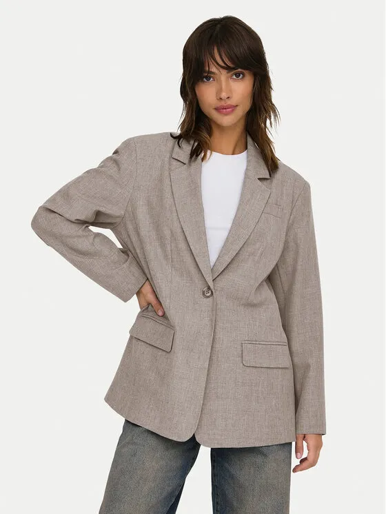 Σακάκι · Μπεζ · Oversize
