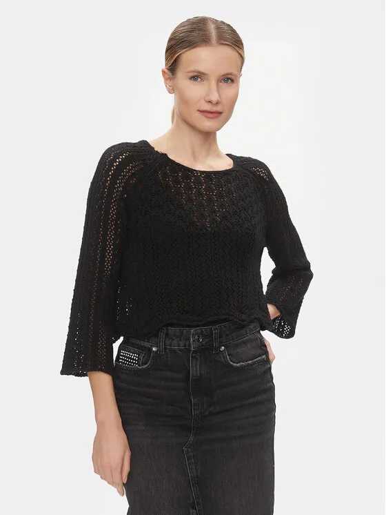 Πουλόβερ · Μαύρο · Regular Fit