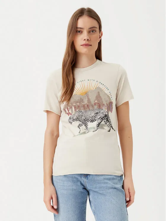 T-Shirt · Μπεζ