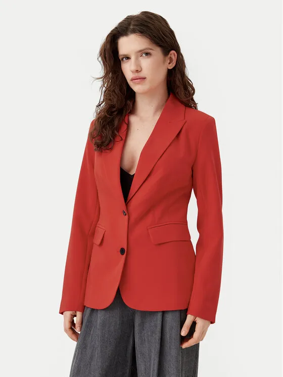 Σακάκι · Κόκκινο · Slim Fit