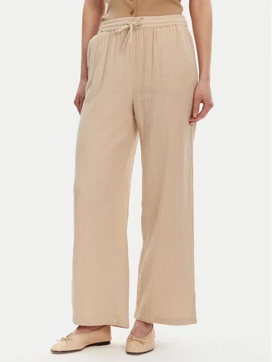 Πλεκτό παντελόνι · Μπεζ · Regular Fit
