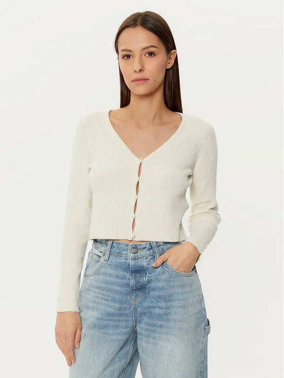 Ζακέτα · Μπεζ · Slim Fit