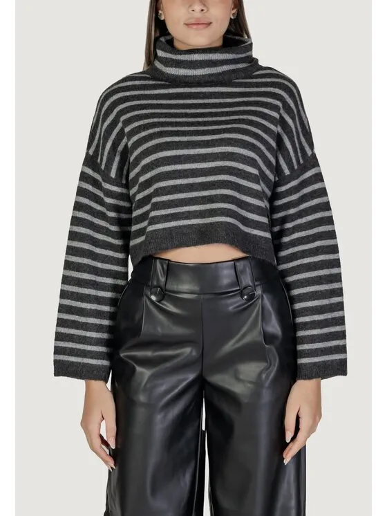 Πουλόβερ · Γκρι · Regular Fit