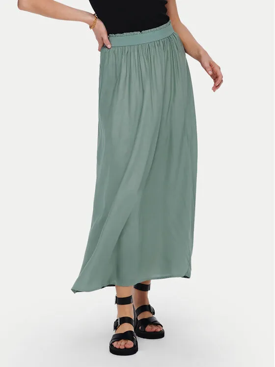 Φούστα maxi · Πράσινο · Maxi