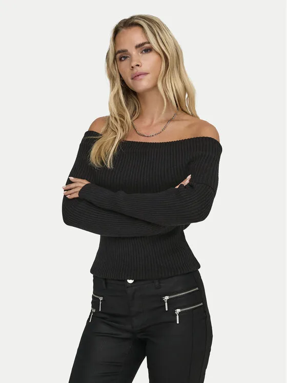 Πουλόβερ · Μαύρο · Regular Fit