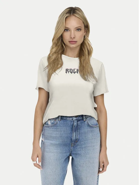 T-Shirt · Εκρού